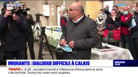 Migrants: dialogue difficile entre militants et médiateur à Calais
