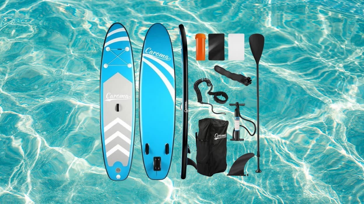 Ce paddle gonflable en promo est parfait pour attaquer les beaux jours — free download