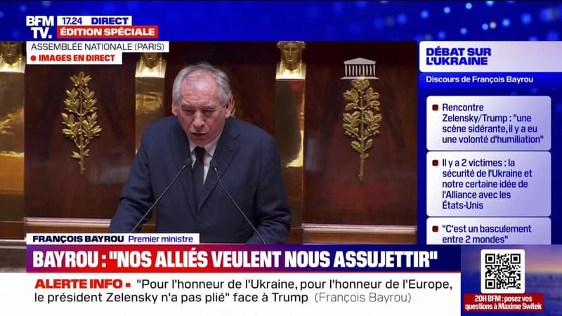 François Bayrou, au sujet de l'Europe: 