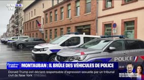 In Montauban, three police cars burned in front of the police station