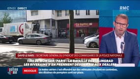 David Le Bars, secrétaire général du Syndicat des Commissaires de la Police Nationale à propos de la lutte contre la drogue à Paris: "On ne peut pas se contenter d'associations qui distribuent des pipes à crack pour lutter contre l'hépatite C"
