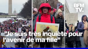 Des milliers de manifestants anti-Trump présents dans les rues de Washington avant son investiture 