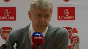 Arsène Wenger en conférence de presse
