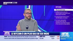 BFM Crypto, les Pros : Le Bitcoin à un plus bas de six mois - 14/11
