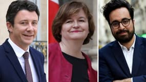 Benjamin Griveaux, Nathalie Loiseau et Mounir Mahjoubi. 