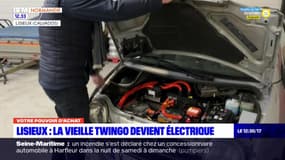 Lisieux: une entreprise rachète des Twingo pour en faire des voitures électriques