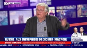 Russie : aux entreprises de décider (Macron) - 24/03