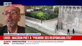 Crise politique: Emmanuel Macron doit "partir", estime Robert Ménard, maire Divers Droite de Béziers