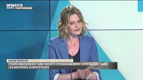 Marie Masson (Cours Masson) : Cours Masson est une société d'enseignement spécialisée dans les matières scientifiques - 01/01