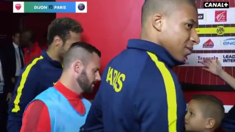 Frédéric Sammaritano et Kylian Mbappé