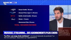 Pourquoi les prix des abonnements de streaming augmentent-ils? BFMTV répond à vos questions