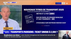 Transports: bientôt un ticket unique à 2,50 euros pour voyager sur l'ensemble du réseau en Île-de-France