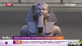 Trafic d'antiquités : l'ex-patron du Louvre mis en examen