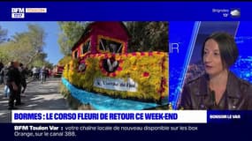 "Entre 5.000 et 10.000 fleurs par chars": le corso fleuri de Bormes-les-Mimosas de retour ce week-end