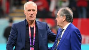 Didier Deschamps et Noël Le Graët