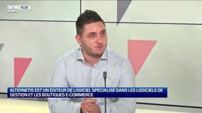 Julien Martin (Alternetis) : Alternetis est un éditeur de logiciels spécialisé dans les logiciels de gestion et les boutiques e-commerce - 24/10