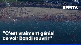  Fusillade à Sydney: des centaines de personnes rendent hommage aux victimes pour la réouverture de Bondi Beach 