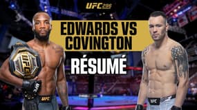 Résumé UFC 296 : Une fin de combat de FOLIE entre Edwards et Covington pour la ceinture des -77kg
