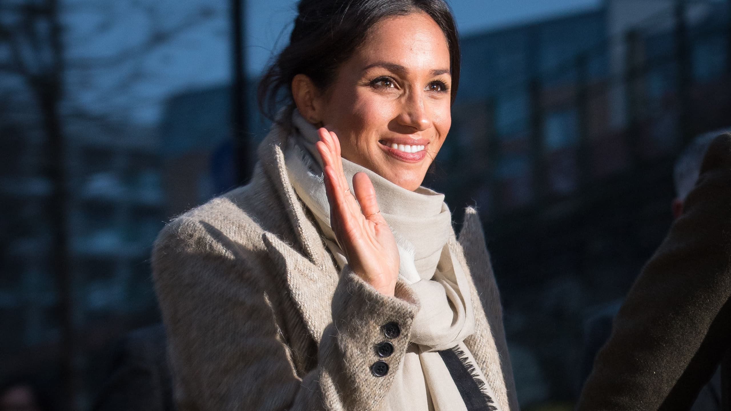 Meghan Markle dans le quartier de Brixton à Londres le 9 janvier 2018