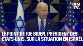  "Vous n'êtes pas seuls": le point de Joe Biden, président des États-Unis, sur la situation en Israël