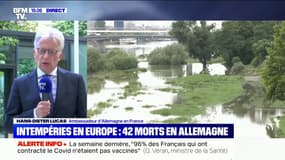 Hans-Dieter Lucas, ambassadeur d'Allemagne en France sur les inondations: "C'est une catastrophe pour le pays"