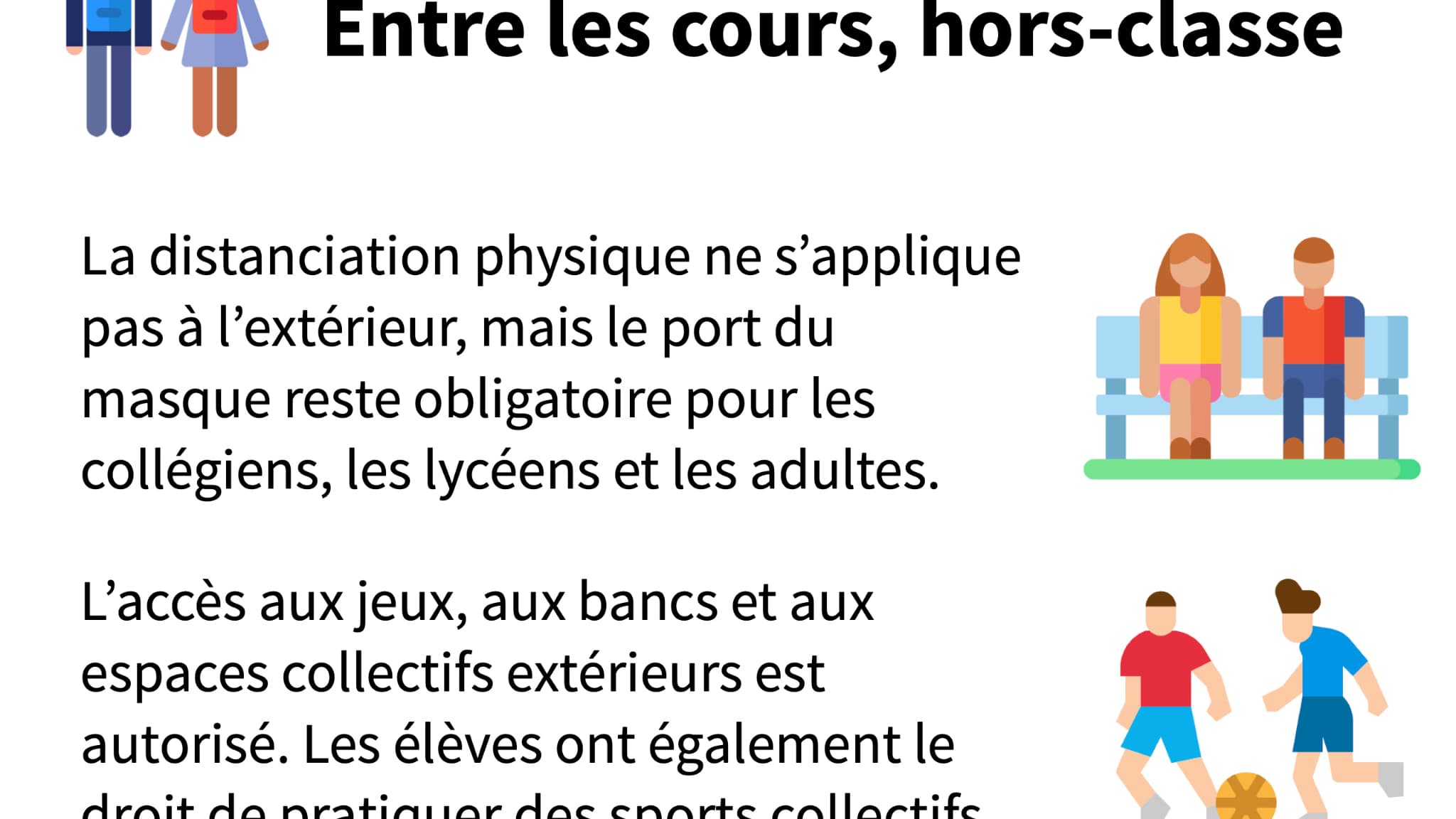 Entre les cours, hors-classe