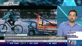 Tech for Good Awards: La start-up K-ryole conçoit des remorques électriques pour vélos - 08/06