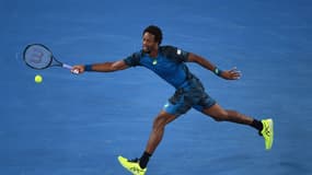 Gaël Monfils à l'Open d'Australie 2017