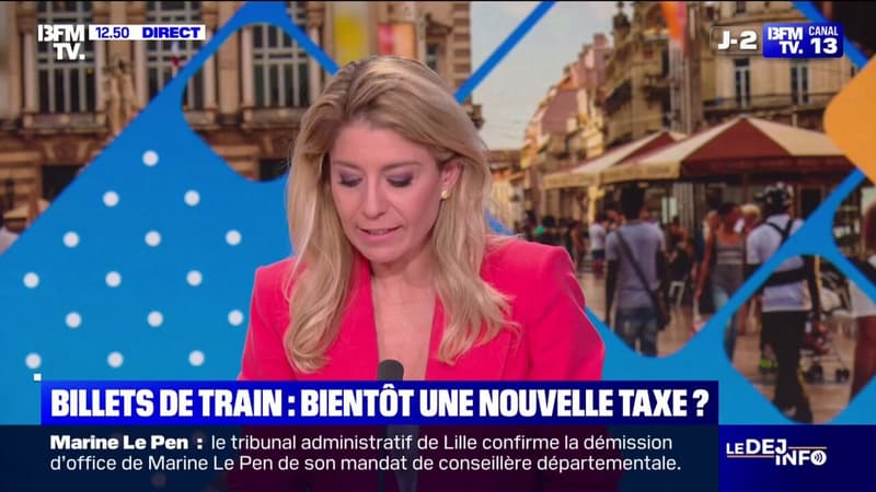 Une taxe provisoire d'un euro par billet de train envisagée pour moderniser le réseau SNCF
