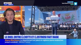 Eric Ciotti devait tenir un apéritif dans un bar mais la mairie a ordonné sa fermeture 