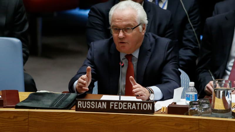 Vitali Tchourkine, le 31 décembre 2016, à l'ONU.