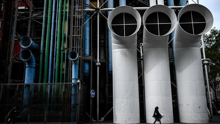 Le Centre Pompidou à Paris le 22 septembre 2025