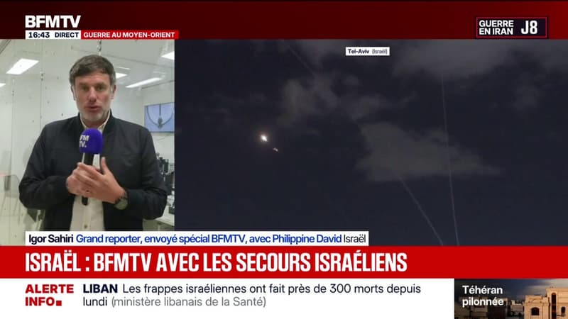 Riposte iranienne: BFMTV a eu accès à une base militaire en Israël dédiée à l'assistance de la population civile