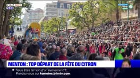 Menton: plus de 22.000 personnes présentes au départ de la Fête du citron