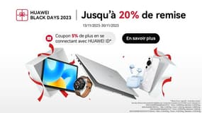 Huawei : profitez d’offres exceptionnelles pour le Black Friday sur le site de la marque