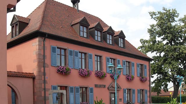La commune de Bollwiller, en Alsace