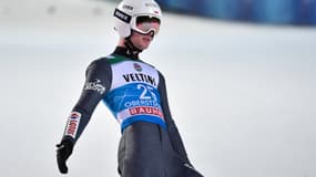 Andrzej Stekala en Coupe du monde de saut à ski en 2021 en Allemagne