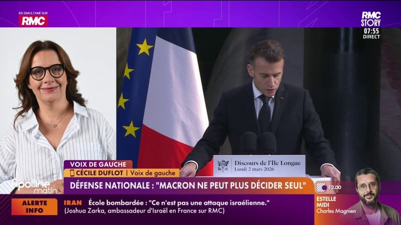 Voix de gauche - Défense nationale : "Macron ne peut plus décider seul"
