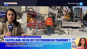 Marseille: où en est l'extension du tramway T3 place Castellane?