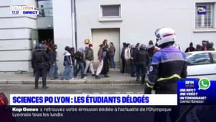 Sciences Po Lyon: une quarantaine d'étudiants délogés par les forces de l'ordre
