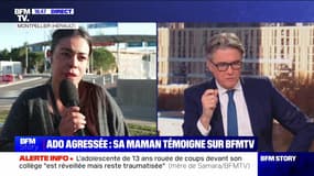 Story 6 : Ado agressée, sa maman témoigne sur BFMTV - 03/04