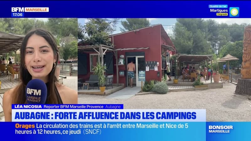 Aubagne: les campings pris d'assaut pour le week-end du 15 août