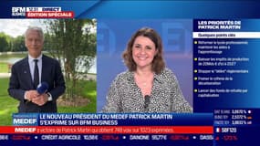 Patrick Martin s'exprime sur BFM Business