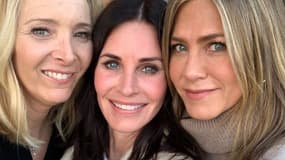 Lisa Kudrow, Courteney Cox et Jennifer Aniston