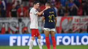 Kylian Mbappé et Robert Lewandowski