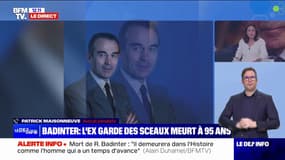 "Une figure du siècle, une conscience républicaine, l'esprit français": Emmanuel Macron salue la mémoire de Robert Badinter