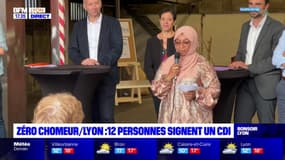 Zéro chômeur/Lyon : 12 personnes signent un CDI 