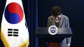 L'ex-présidente de Corée du Sud, le 29 novembre 2016 à Séoul. 
