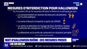 Nuit d'Halloween Rhône : des mesures prises