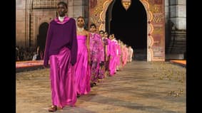 Le spectaculaire défilé Dior en Inde 